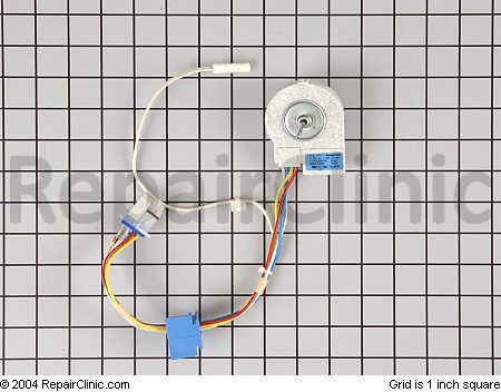 evaporator fan motor used in GE refrigerators