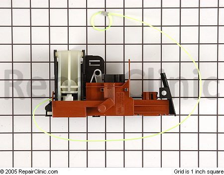 Bosch washer door latch assembly