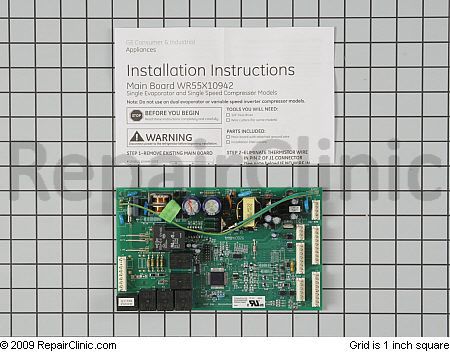 motherboard used in GE refrigerators.