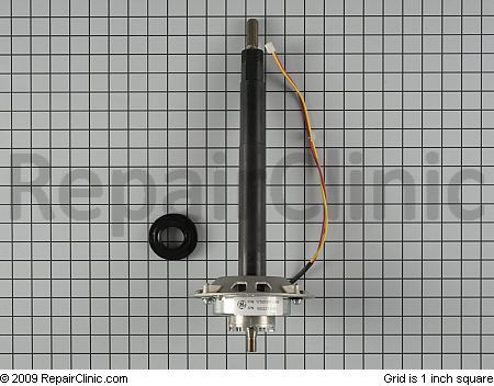 Shaft and Mode Shifter Assembly on a GE Hydro Wave Washer