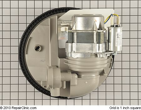 motor-pump assembly for a whirlpool-built dishwasher
