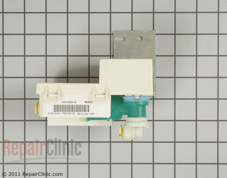 WHERE DO I CONNECT WATER SUPPLY LINE TO WATER INLET VALVE FOR