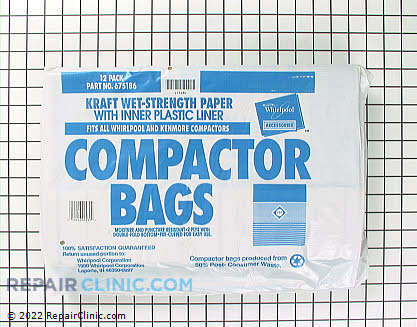 Trash Compactor Bags 675186 Main Product View