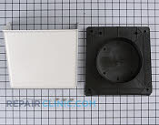 Wall Vent Cap For 6 Inch Duct - Part # 1707 Mfg Part # A406