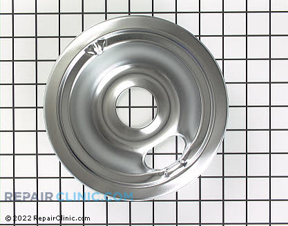 6 Inch Burner Drip Bowl WB31M16 Main Product View