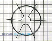 Grate, 7 round burne - Part # 1244205 Mfg Part # Y07540300