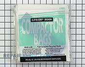 Bag-trash-optional 12 pack-white plastic - Part # 12818 Mfg Part # 5303296400