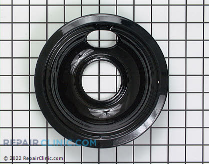 6 Inch Burner Drip Bowl W10290353 Main Product View