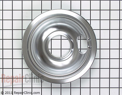 6 Inch Burner Drip Bowl WB32X107 Main Product View