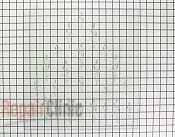 Glass shel - Part # 662495 Mfg Part # 60690-28