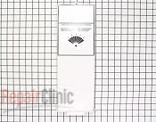 Cover-fan, white/blk ltrs - Part # 626279 Mfg Part # 5303281380