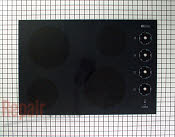 Glass Cooktop - Part # 400307 Mfg Part # 12001300
