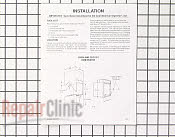 Manuals, Care Guides & Literature - Part # 531036 Mfg Part # 343350