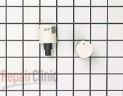 Fan Knob - Part # 1257031 Mfg Part # 7739P120-60