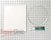Glass Tray, Coupler & Support Roller - Part # 1244128 Mfg Part # Y07020187