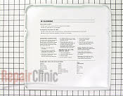 Lid,w/instructions - Part # 520695 Mfg Part # 33541WP