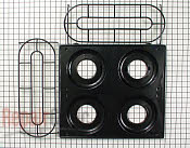 Metal Cooktop - Part # 400545 Mfg Part # 12001569