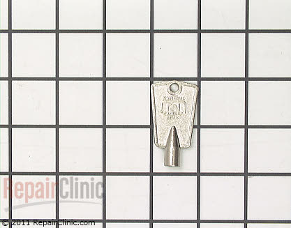 Door Key 61859-1 Main Product View