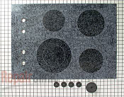 Glass Cooktop - Part # 222256 Mfg Part # R0156836