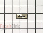 Name Plate - Part # 106975 Mfg Part # A4689701