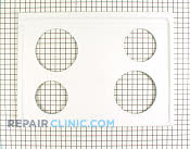 Metal Cooktop - Part # 265100 Mfg Part # WB62K5051