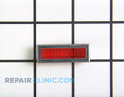 Pilot lens  (red)(st) - Part # 553263 Mfg Part # 411206