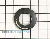 Knob Dial - Part # 1014212 Mfg Part # 414776