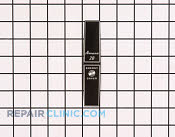 Nameplate - Part # 126950 Mfg Part # C8945003