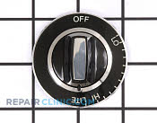 Knob - Part # 256555 Mfg Part # WB3K5168