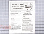 Owner's Manual - Part # 703443 Mfg Part # 74003355