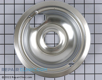 6 Inch Burner Drip Bowl W10196406 Main Product View