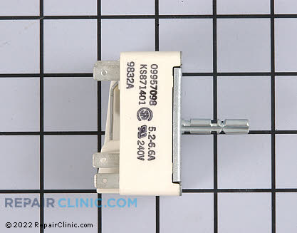 Frigidaire Surface Burner Switch