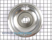 8 Inch Burner Drip Bowl - Part # 1534548 Mfg Part # W10196405RW