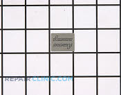 Nameplate- - Part # 386725 Mfg Part # 10926601