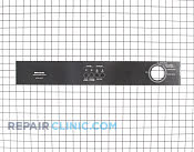 Insert-control pnl, black - Part # 419112 Mfg Part # 154235103