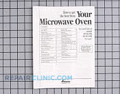 Owner's Manual - Part # 126867 Mfg Part # C8940825