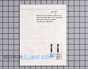 Owner's Manual - Part # 375821 Mfg Part # 10165805