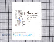Rw635t use & care manual - Part # 113876 Mfg Part # B8383296