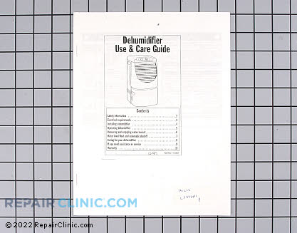 Use and care guide LIT1172401      Main Product View