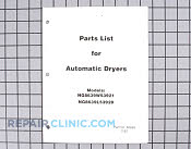 Manuals, Care Guides & Literature - Part # 1246538 Mfg Part # Y60688