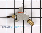 Valve, top burner - Part # 343411 Mfg Part # 0309127
