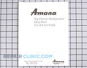 Manual, owners - Part # 380329 Mfg Part # 10480902