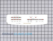 Overlay - Part # 747512 Mfg Part # 9743370