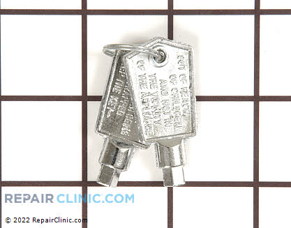 Door Key WR05X10007 Main Product View