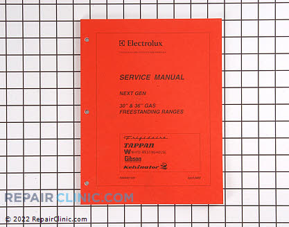 Repair Manual 5995361531 Main Product View