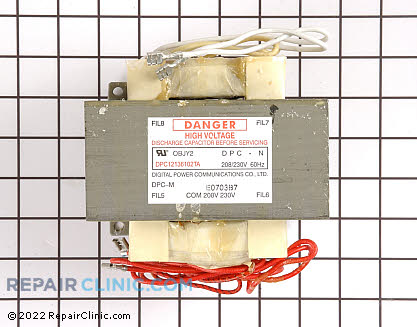 High Voltage Transformer 59004031 Main Product View