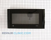 Microwave Oven Door - Part # 1087855 Mfg Part # WB56X10430