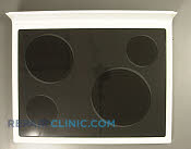 Glass Cooktop - Part # 1032623 Mfg Part # 74008542