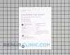 Front Panel WD27X10212      Alternate Product View