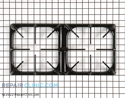 Grate, dbl (black) 306788B Main Product View